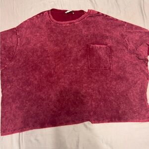 Zenana Outfitters Red Top